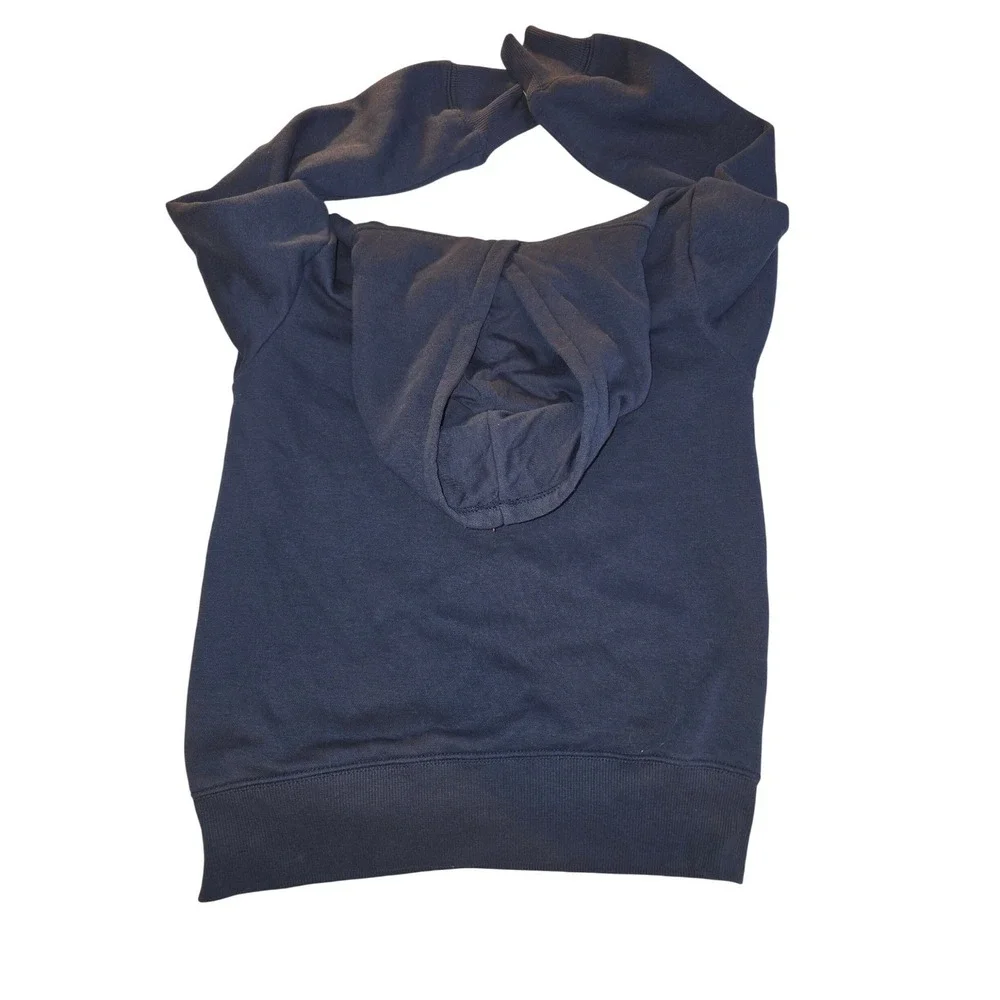 Hurley Hoodie Kids Medium 10/12 Navy Blue Excellent Graphic Pullover‎ Sweatshirt